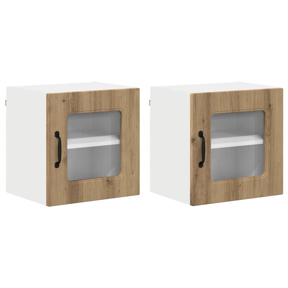 Produktbild för Diskmaskin panel Kalmar 2 pcs Artisan Ek 40 x 31 x 40 cm
