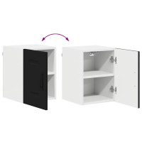 Produktbild för Diskmaskin panel Kalmar Svart 30 x 31 x 40 cm Konstruerat trä