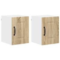Produktbild för Diskmaskin panel Kalmar 2 pcs Sonoma-ek 30 x 31 x 40 cm