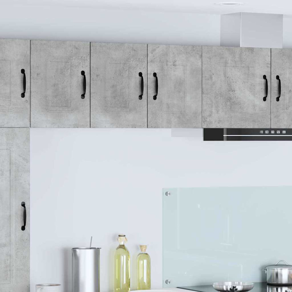 Produktbild för Diskmaskin panel Kalmar 2 pcs Betonggrå 30 x 31 x 40 cm