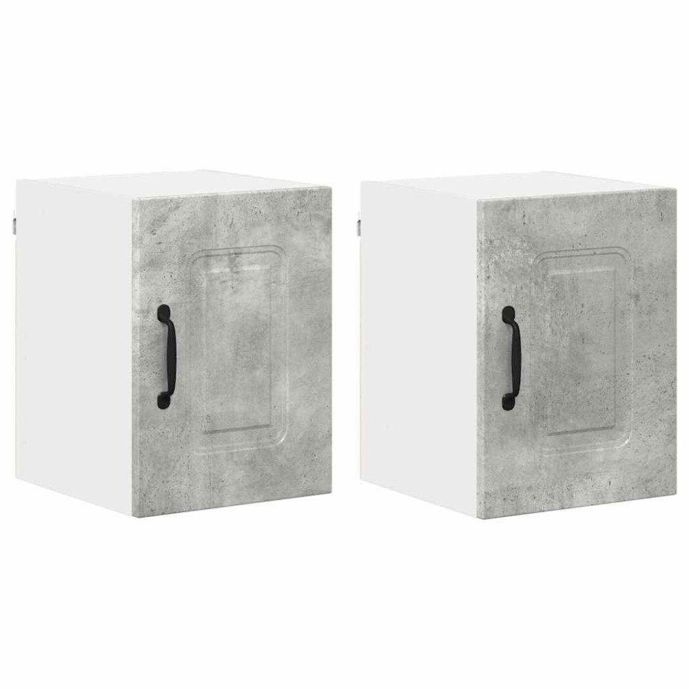 Produktbild för Diskmaskin panel Kalmar 2 pcs Betonggrå 30 x 31 x 40 cm