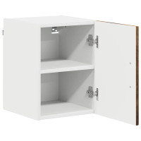 Produktbild för Diskmaskin panel Kalmar Rökt ek 30 x 31 x 40 cm Konstruerat trä