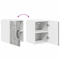 Produktbild för Diskmaskin panel Kalmar 2 pcs Grå Sonoma 30 x 31 x 40 cm