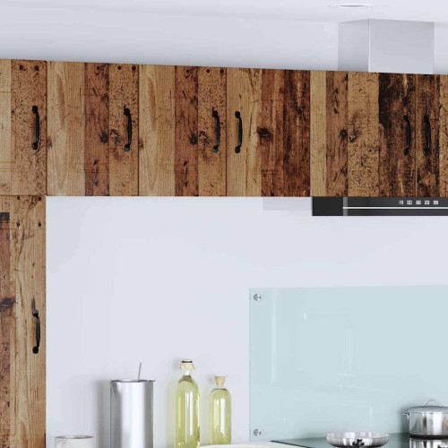 vidaXL Diskmaskin panel Kalmar Gammalt trä 30 x 31 x 40 cm