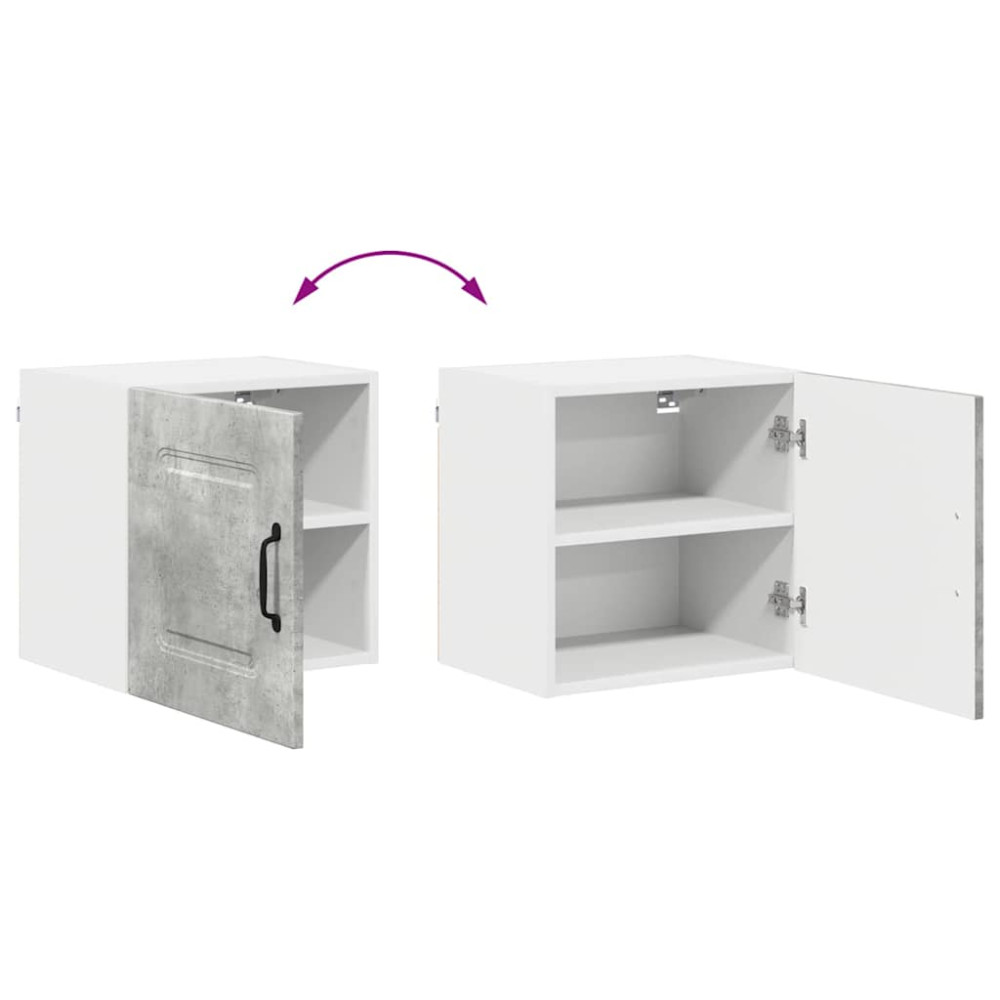 Produktbild för Diskmaskin panel Kalmar Betonggrå 40 x 31 x 40 cm