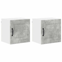 Produktbild för Diskmaskin panel Kalmar 2 pcs Betonggrå 40 x 31 x 40 cm