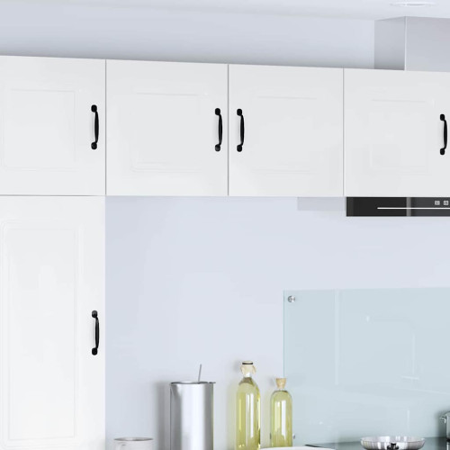 vidaXL Diskmaskin panel Kalmar Högblanka vita 40 x 31 x 40 cm