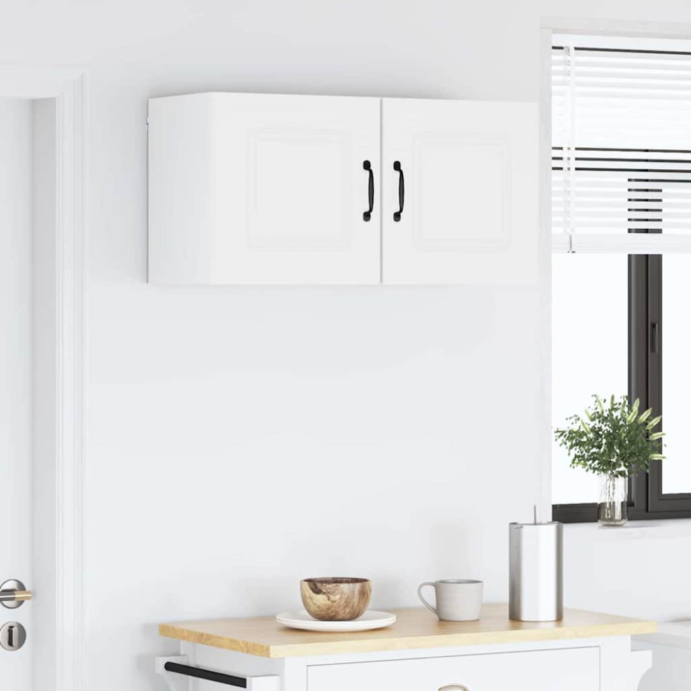 Produktbild för Diskmaskin panel Kalmar 2 pcs Högblanka vita 40 x 31 x 40 cm