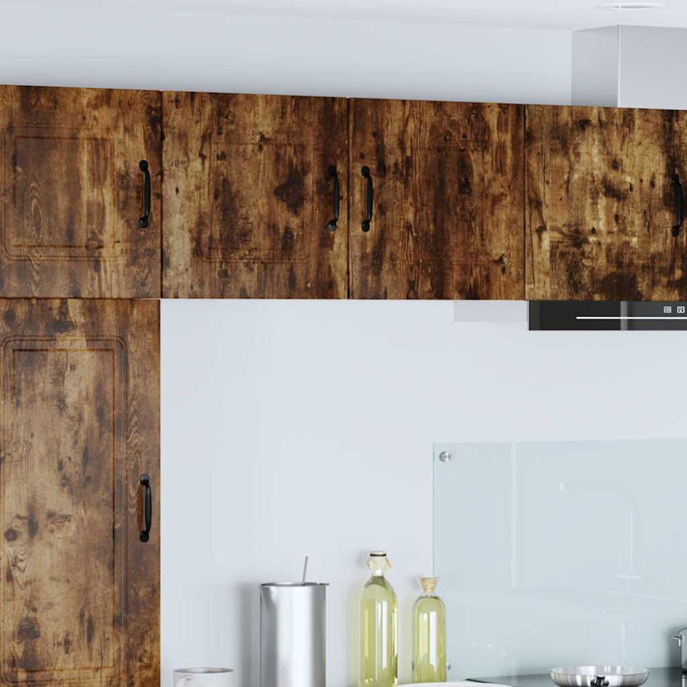 Produktbild för Diskmaskin panel Kalmar Rökt ek 40 x 31 x 40 cm Konstruerat trä