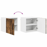 Produktbild för Diskmaskin panel Kalmar Rökt ek 40 x 31 x 40 cm Konstruerat trä