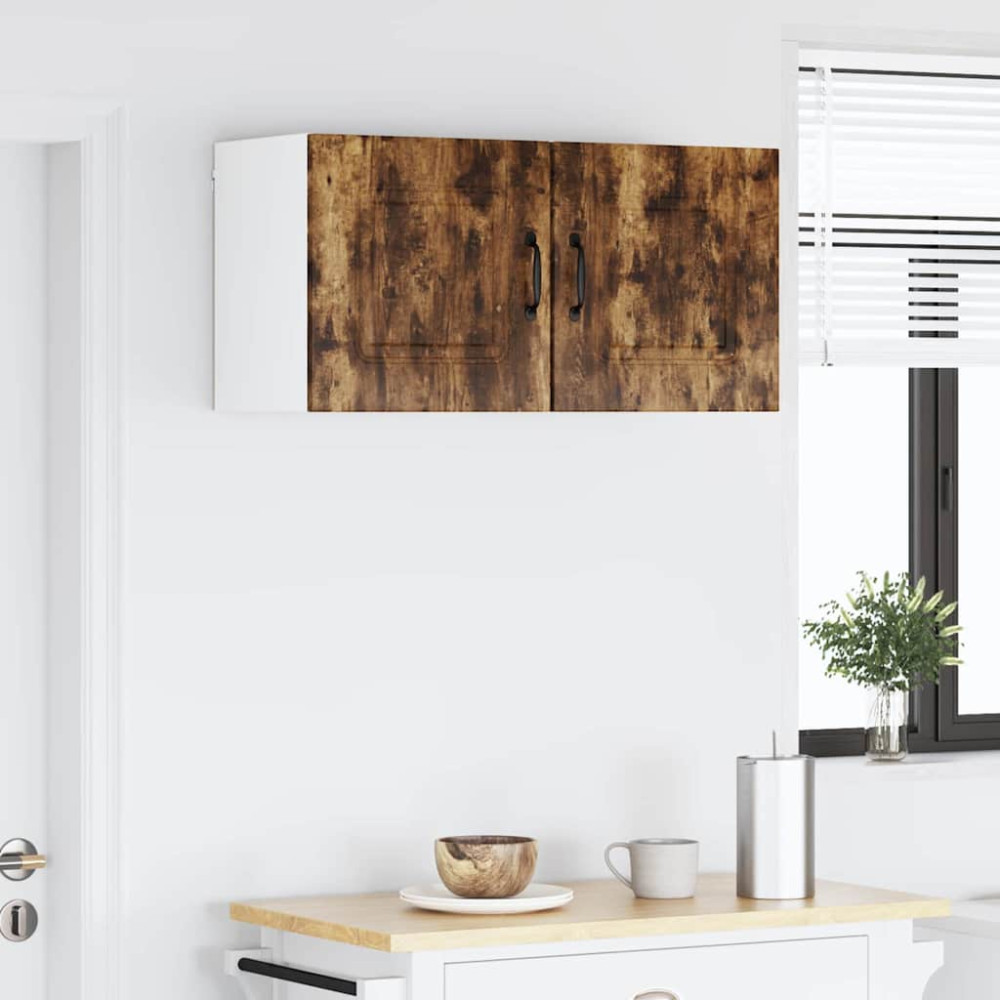 Produktbild för Diskmaskin panel Kalmar Rökt ek 40 x 31 x 40 cm Konstruerat trä