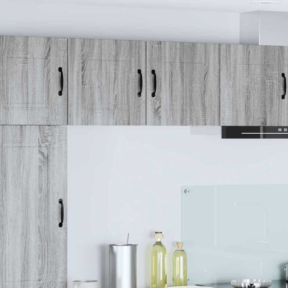 Produktbild för Diskmaskin panel Kalmar Grå Sonoma 40 x 31 x 40 cm