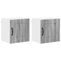 Produktbild för Diskmaskin panel Kalmar 2 pcs Grå Sonoma 40 x 31 x 40 cm