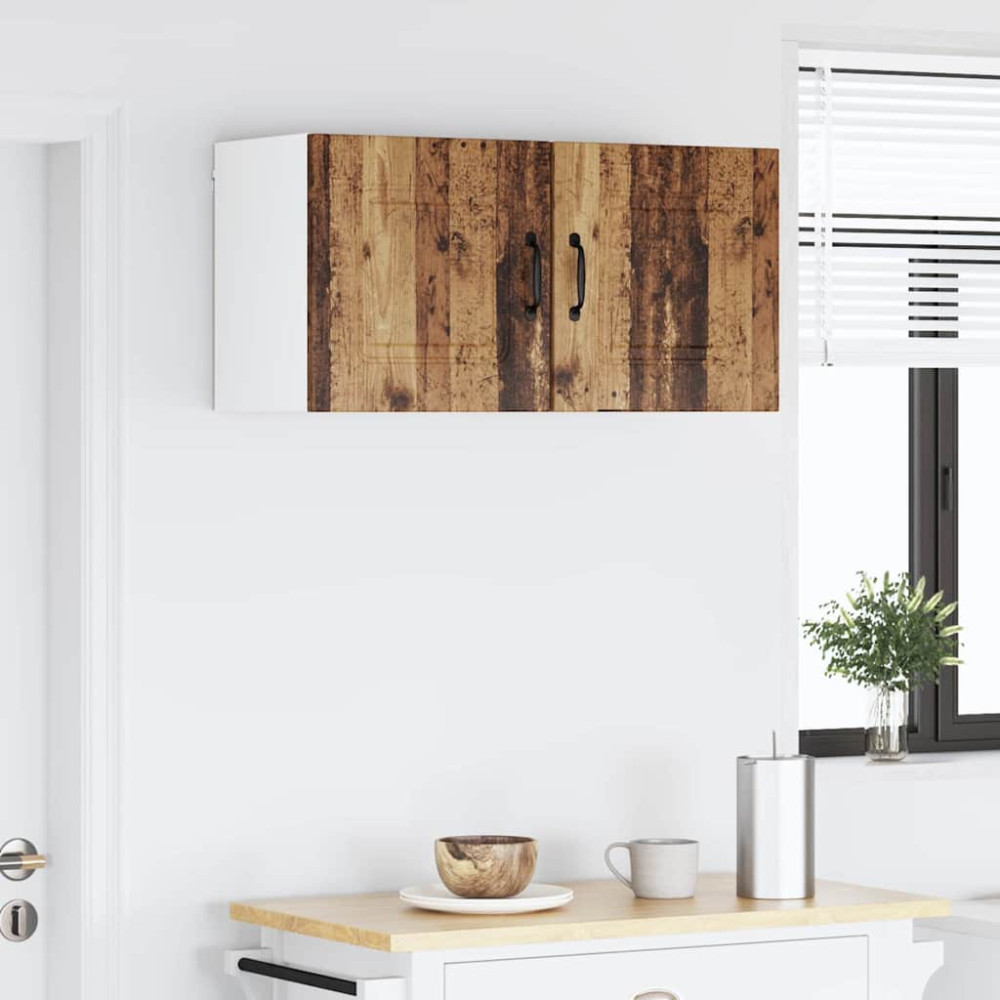 Produktbild för Diskmaskin panel Kalmar Gammalt trä 40 x 31 x 40 cm