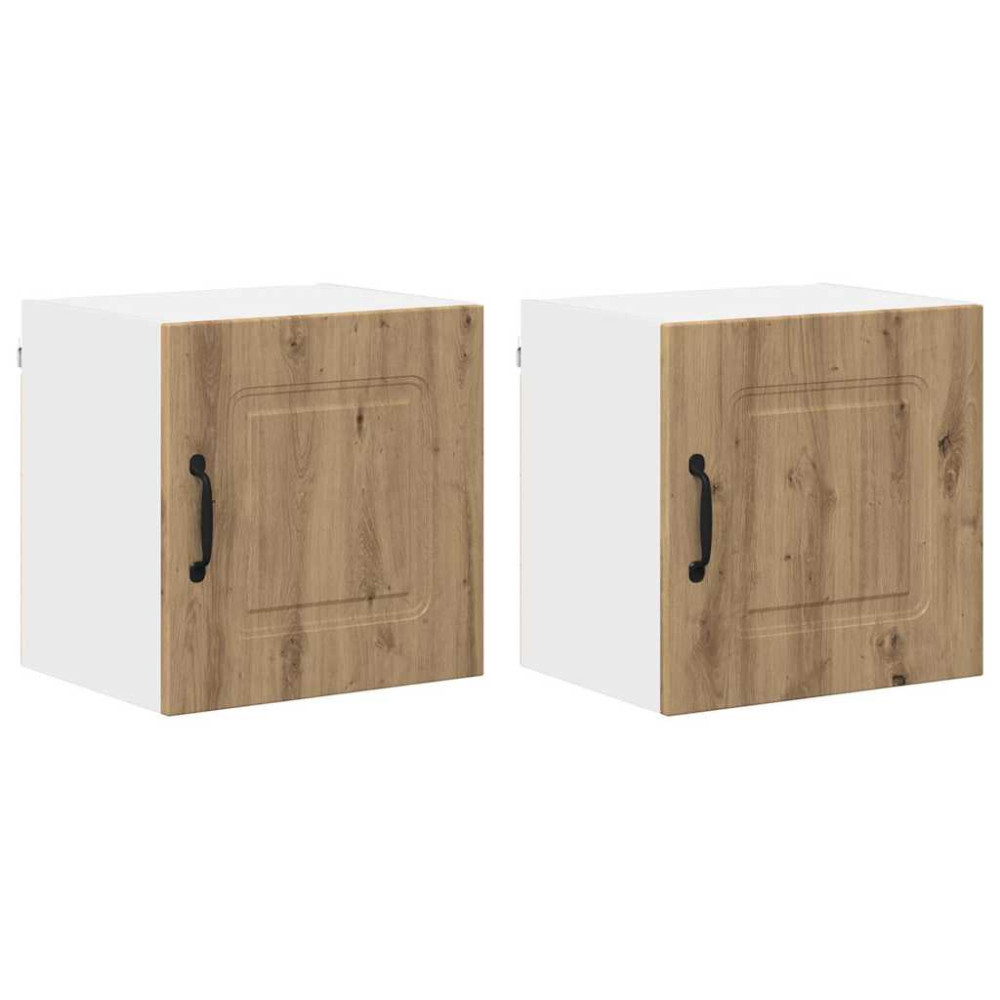 Produktbild för Diskmaskin panel Kalmar 2 pcs Artisan Ek 40 x 31 x 40 cm