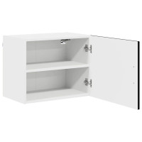 Produktbild för Diskmaskin panel Kalmar Svart 50 x 31 x 40 cm Konstruerat trä