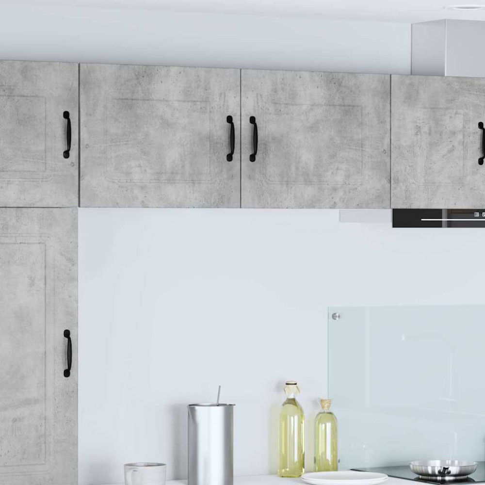 Produktbild för Diskmaskin panel Kalmar 2 pcs Betonggrå 50 x 31 x 40 cm