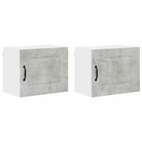 Produktbild för Diskmaskin panel Kalmar 2 pcs Betonggrå 50 x 31 x 40 cm