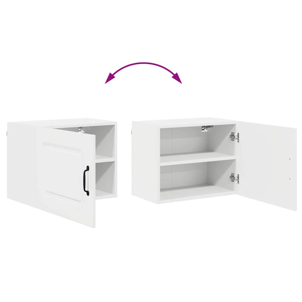 Produktbild för Diskmaskin panel Kalmar 2 pcs Högblanka vita 50 x 31 x 40 cm