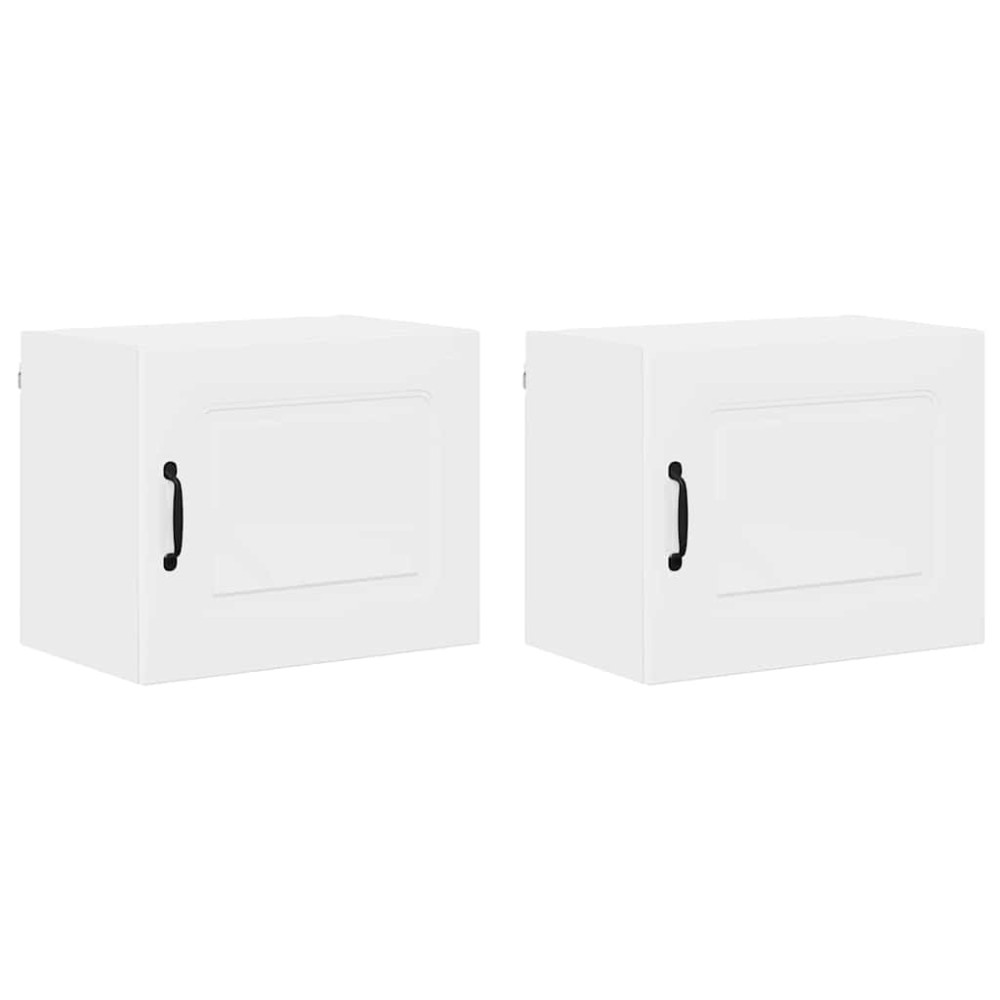 Produktbild för Diskmaskin panel Kalmar 2 pcs Högblanka vita 50 x 31 x 40 cm