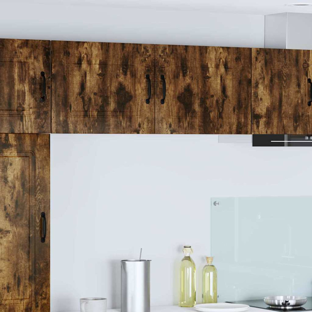 Produktbild för Diskmaskin panel Kalmar 2 pcs Rökt ek 50 x 31 x 40 cm