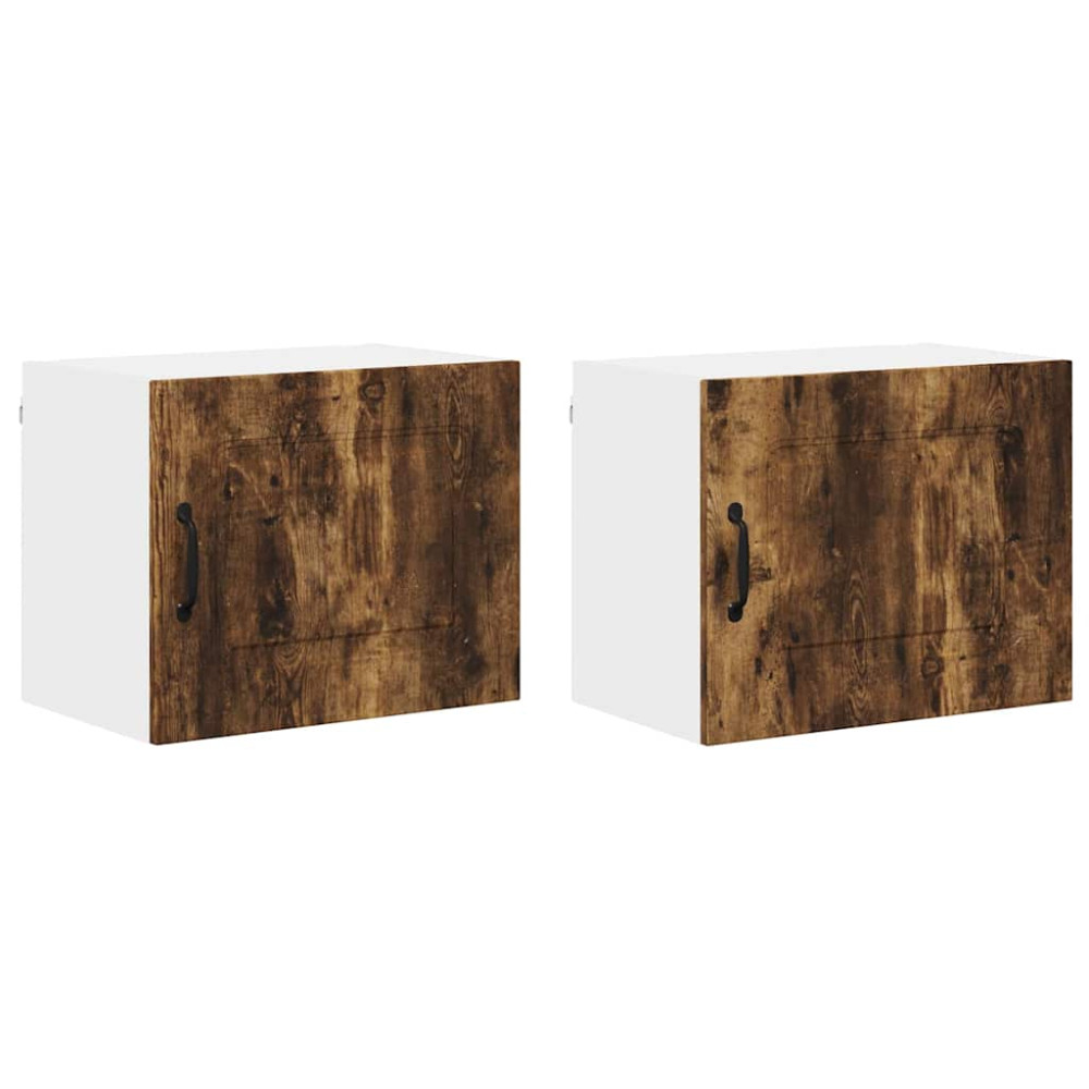 Produktbild för Diskmaskin panel Kalmar 2 pcs Rökt ek 50 x 31 x 40 cm