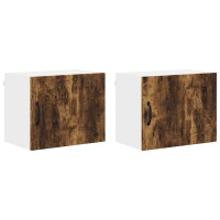 Produktbild för Diskmaskin panel Kalmar 2 pcs Rökt ek 50 x 31 x 40 cm