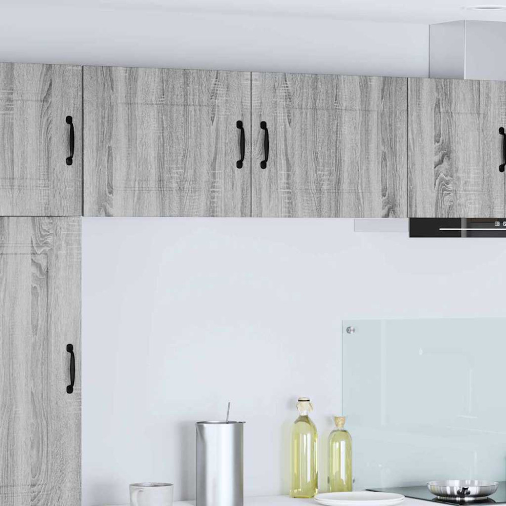 Produktbild för Diskmaskin panel Kalmar Grå Sonoma 50 x 31 x 40 cm
