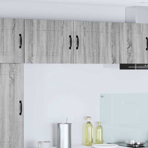 vidaXL Diskmaskin panel Kalmar Grå Sonoma 50 x 31 x 40 cm