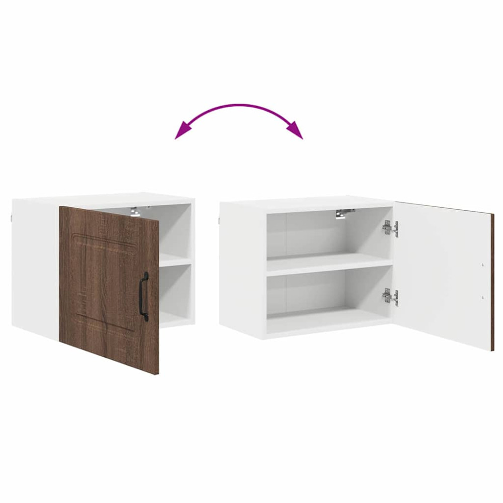 Produktbild för Diskmaskin panel Kalmar Brun Ek 50 x 31 x 40 cm Konstruerat trä