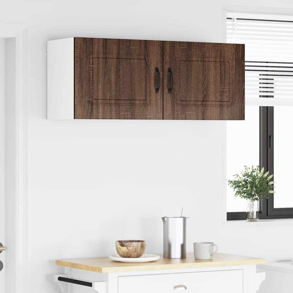 Produktbild för Diskmaskin panel Kalmar Brun Ek 50 x 31 x 40 cm Konstruerat trä
