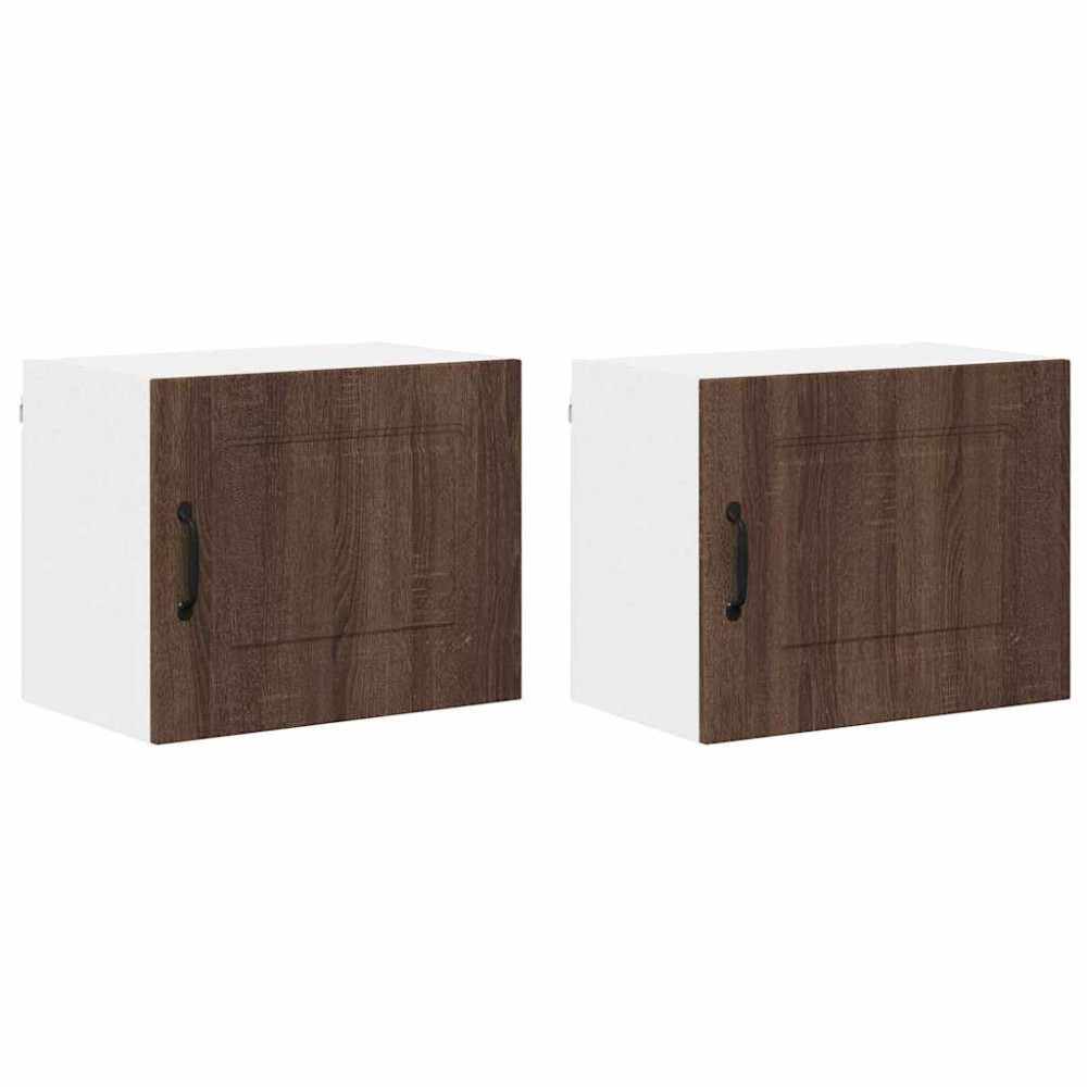 Produktbild för Diskmaskin panel Kalmar 2 pcs Brun Ek 50 x 31 x 40 cm