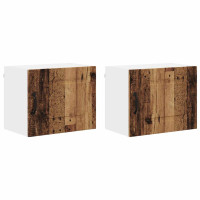 Produktbild för Diskmaskin panel Kalmar 2 pcs Gammalt trä 50 x 31 x 40 cm