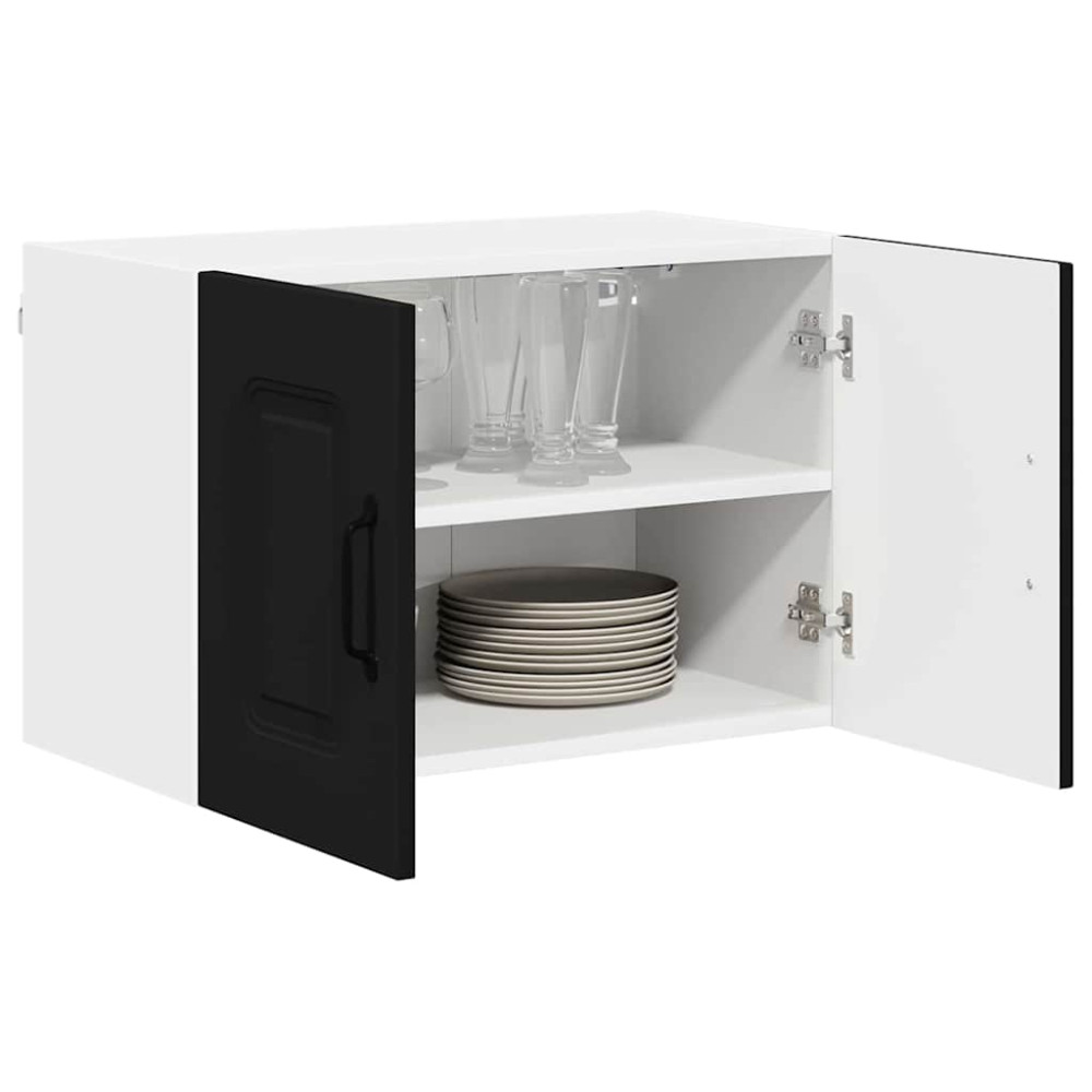 Produktbild för Diskmaskin panel Kalmar Svart 60 x 31 x 40 cm Konstruerat trä