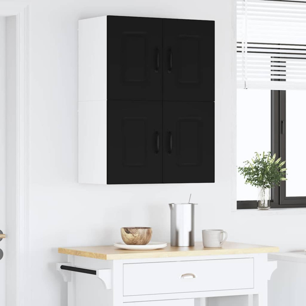 Produktbild för Diskmaskin panel Kalmar Svart 60 x 31 x 40 cm Konstruerat trä