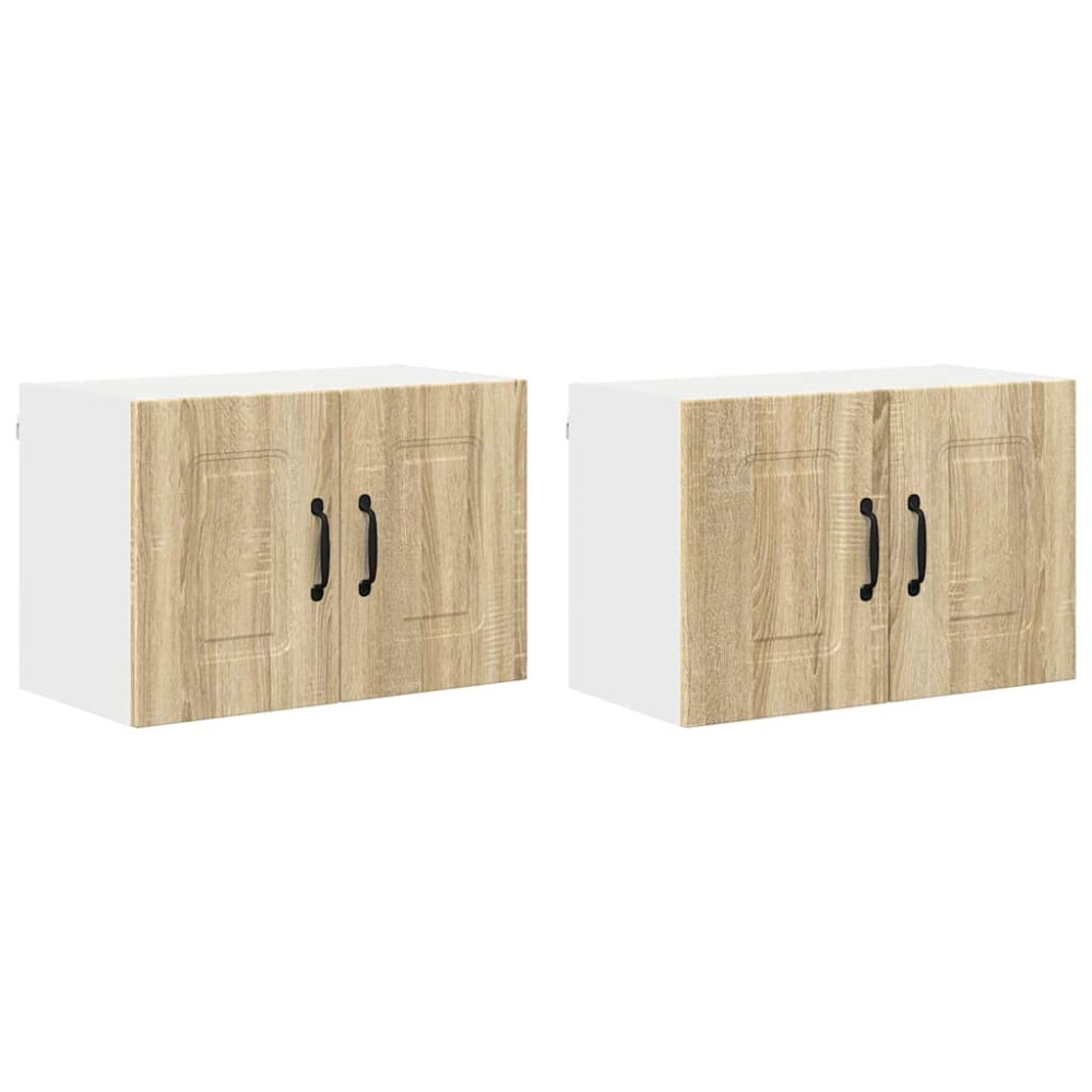 Produktbild för Diskmaskin panel Kalmar 2 pcs Sonoma-ek 60 x 31 x 40 cm