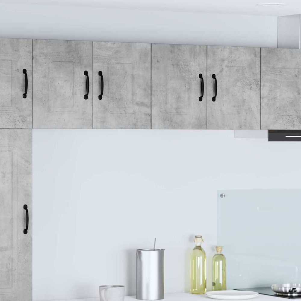 Produktbild för Diskmaskin panel Kalmar 2 pcs Betonggrå 60 x 31 x 40 cm
