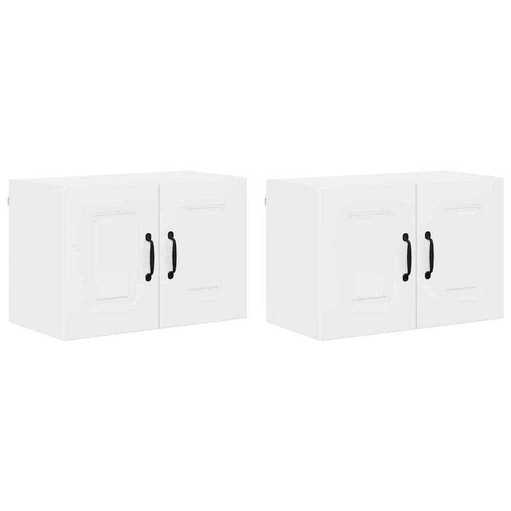 Produktbild för Diskmaskin panel Kalmar 2 pcs Högblanka vita 60 x 31 x 40 cm