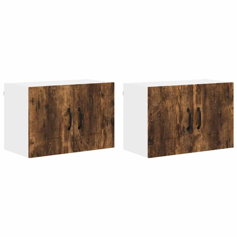 Produktbild för Diskmaskin panel Kalmar 2 pcs Rökt ek 60 x 31 x 40 cm