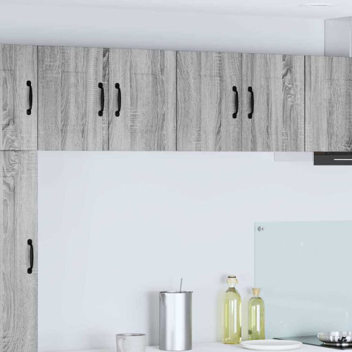 vidaXL Diskmaskin panel Kalmar Grå Sonoma 60 x 31 x 40 cm
