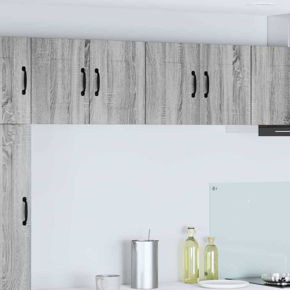 Produktbild för Diskmaskin panel Kalmar 2 pcs Grå Sonoma 60 x 31 x 40 cm