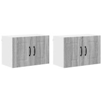Produktbild för Diskmaskin panel Kalmar 2 pcs Grå Sonoma 60 x 31 x 40 cm