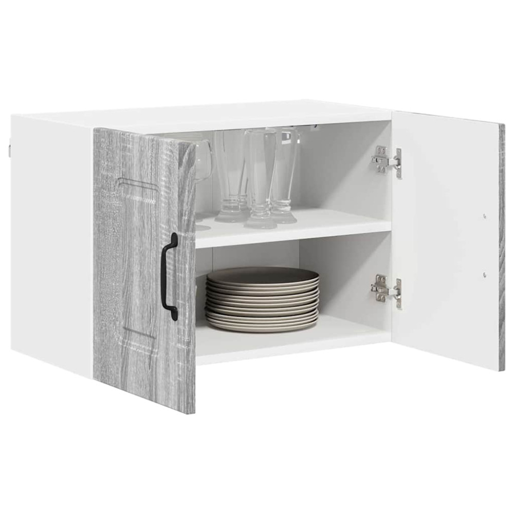 Produktbild för Diskmaskin panel Kalmar 2 pcs Grå Sonoma 60 x 31 x 40 cm