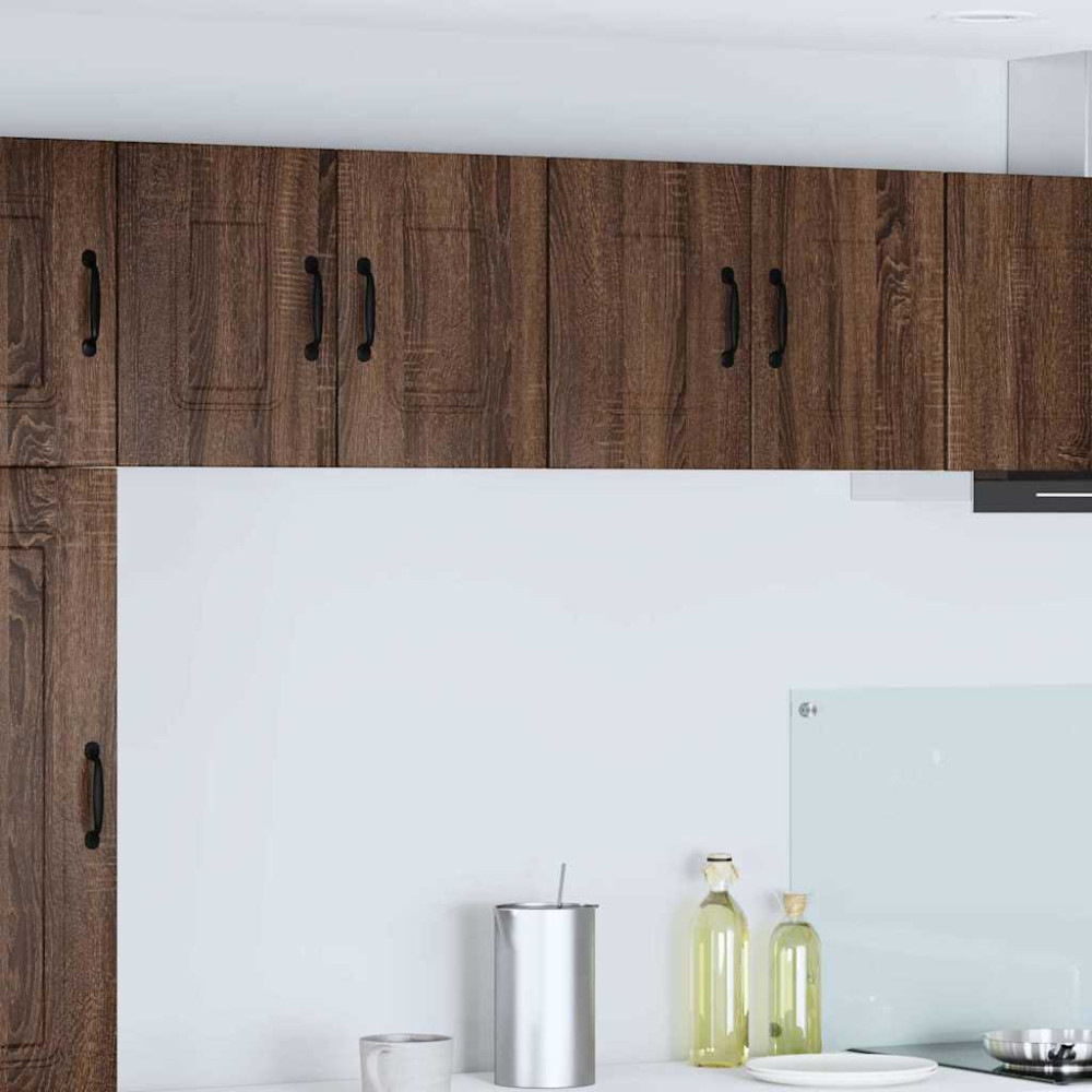 Produktbild för Diskmaskin panel Kalmar Brun Ek 60 x 31 x 40 cm Konstruerat trä