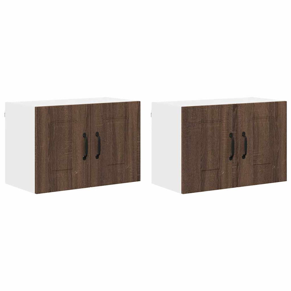Produktbild för Diskmaskin panel Kalmar 2 pcs Brun Ek 60 x 31 x 40 cm