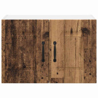Produktbild för Diskmaskin panel Kalmar 2 pcs Gammalt trä 60 x 31 x 40 cm