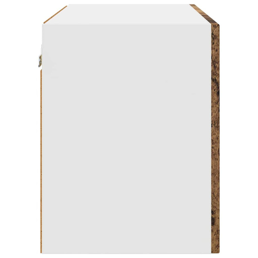 Produktbild för Diskmaskin panel Kalmar 2 pcs Gammalt trä 60 x 31 x 40 cm