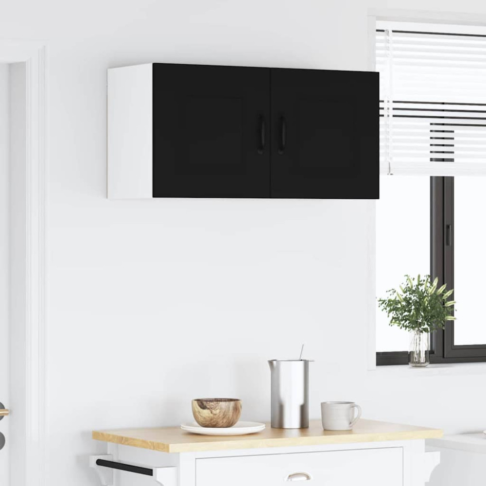 Produktbild för Diskmaskin panel Kalmar Svart 80 x 31 x 40 cm Konstruerat trä