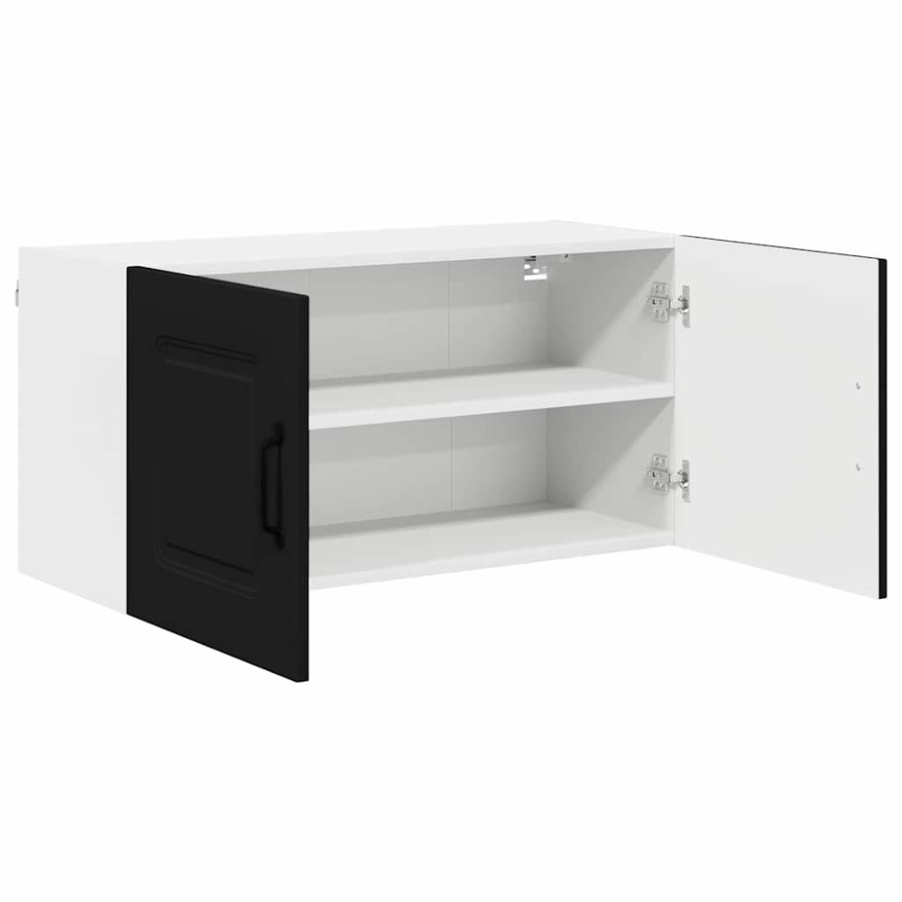 Produktbild för Diskmaskin panel Kalmar Svart 80 x 31 x 40 cm Konstruerat trä