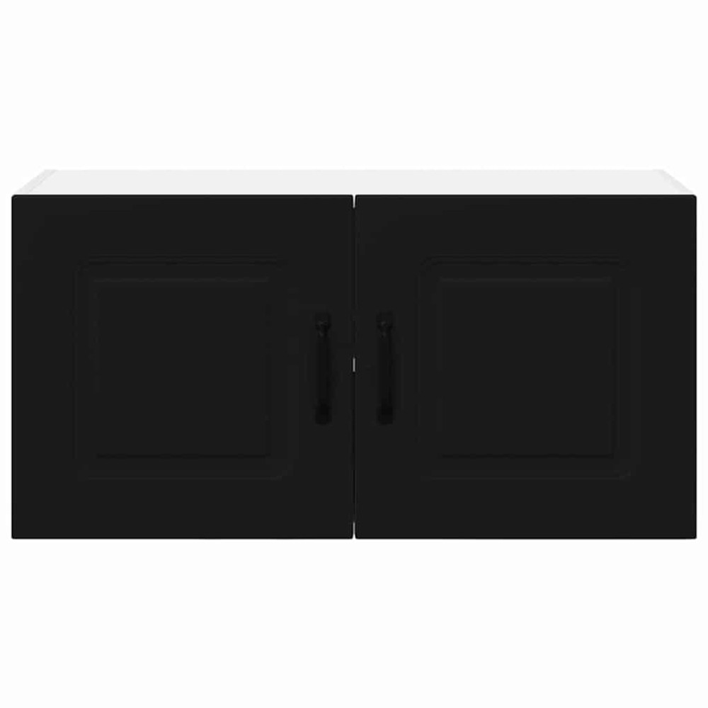 Produktbild för Diskmaskin panel Kalmar Svart 80 x 31 x 40 cm Konstruerat trä